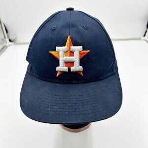 MLB Houston Astros Youth Baseball Cap Hat Navy 3D Logo Adjustable Strapback